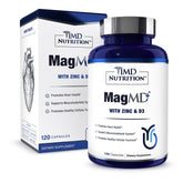 1MD Nutrition envase frontal mostrando MagMD Plus y conveniencia