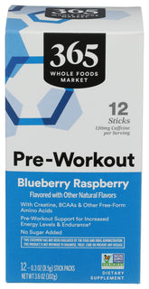 365 by Whole Foods Market frontal del paquete mostrando 12 sobres y beneficio de conveniencia