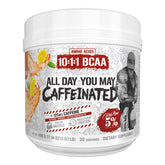5% Nutrition vista frontal del envase Southern Sweet Tea con beneficios claros
