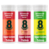 8Greens tubo frontal mostrando la presentación y conveniencia diaria