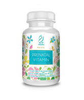 Envase ACTIF Prenatal orgánico frontal que muestra la lista de vitaminas para confianza