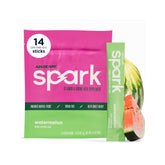 AdvoCare Spark frente del empaque mostrando sobres y beneficio portátil