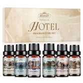Aeshory estuche frontal con seis botellas 10ml, presentación lista para regalo y variedad
