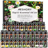 Aeshory estuche frontal con 32 botellas, variedad para regalar