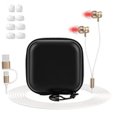 AFFLAT dispositivo frontal mostrando doble lente y diseño portátil, fácil manejo