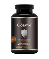 Aidan Products C-Statin frontal del envase mostrando 120 cápsulas y claridad de dosis
