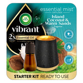 Air Wick frontal del starter kit mostrando diseño y beneficios
