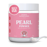 Akasha Superfoods envase frontal elegante y claro mostrando el polvo
