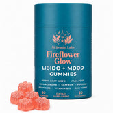 Alchemist Labs envase frontal de Fireflower Glow mostrando diseño y beneficios