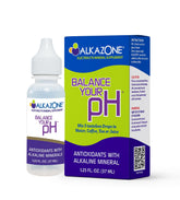 Alkazone frente del empaque mostrando botella portátil y beneficios prácticos
