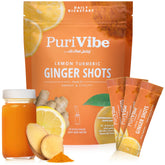 All About Juicing empaque frontal mostrando 15 stick packs, práctico y portátil