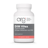 Allergy Research Group frasco frontal mostrando DIM Vitex, claridad de ingredientes