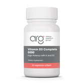 Allergy Research Group frasco delantero mostrando diseño y beneficio de dosis alta