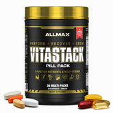 ALLMAX paquete frontal Vitastack mostrando presentación práctica y clara