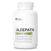 ALOEPATH frasco frontal mostrando diseño y cantidad buena para uso prolongado