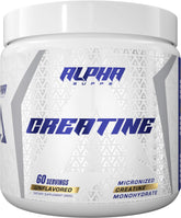 Alpha Supps envase frontal del producto, presentación clara y profesional