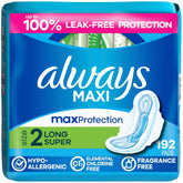 Always frontal del empaque con seis paquetes y beneficio de ahorro
