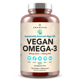 AMANDEAN frontal del envase que muestra la marca y beneficios veganos