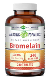 Amazing Nutrition envase frontal mostrando 240 tabletas y beneficios de confianza