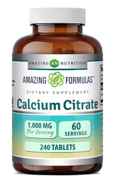 Amazing Nutrition frasco front mostrando 240 tabletas y etiqueta clara