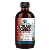 Amazing Herbs envase frontal de aceite semilla negra con etiqueta clara y origen egipcio