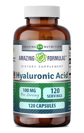 Amazing Nutrition envase frontal mostrando 120 cápsulas y beneficios claros