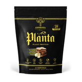 Ambrosia Planta frente del empaque mostrando sabor Banana Maple y beneficios limpios
