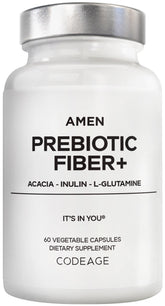 Amen frasco frontal mostrando diseño y cantidad de cápsulas, útil para elegir producto