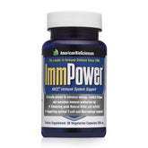 American BioSciences ImmPower frente del envase mostrando diseño y dosis clara