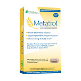 American BioSciences Metatrol vista frontal del envase, claro etiquetado y beneficios