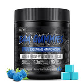 AMZXO envase frontal de EAA Gummies con beneficio recuperación rápida