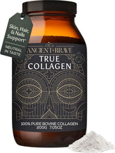 Ancient + Brave envase frontal de True Collagen mostrando claridad del producto