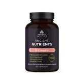 Ancient Nutrition bote frontal mostrando cápsulas y marca, ideal para reconocimiento