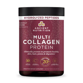 Ancient Nutrition envase frontal visible, aporta colágeno versátil
