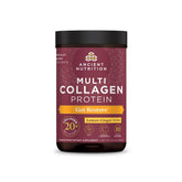 Ancient Nutrition envase frontal mostrando el nombre y beneficio digestivo