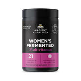 Ancient Nutrition frontal del frasco mostrando etiqueta y beneficios visibles