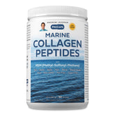 ANDREW LESSMAN envase frontal del colágeno marino que destaca pureza