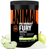 Animal Fury frente del envase mostrando diseño y sabor Green Apple