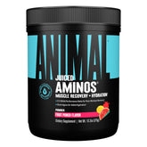 Animal frasco Juiced Aminos frente mostrando apariencia y conveniencia