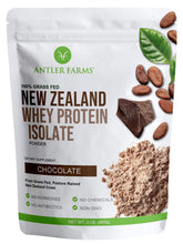 Antler Farms frente del envase chocolate, presenta origen grass fed