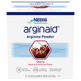 Arginaid frente del sobre mostrando diseño y beneficio de aporte de arginina