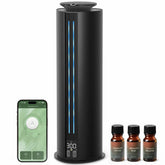 Aromadd difusor frontal mostrando diseño elegante y acabado moderno