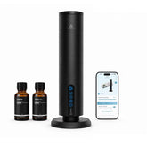 Aromify Breeze vista frontal negro, diseño compacto y elegante