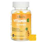 Aromlife frasco frontal con 60 gomitas para apoyo celular y piel