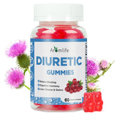 Aromlife gomitas diuréticas frente del empaque mostrando diseño y beneficios