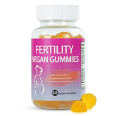 Aromlife frasco frontal de gomitas fertilidad con etiqueta clara y beneficios