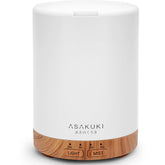ASAKUKI difusor frontal mostrando diseño compacto y elegante, ventaja estética