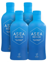 ASEA frontal del empaque mostrando el pack de 4 y fácil identificación del producto