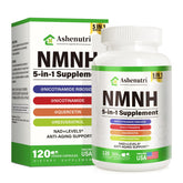 Ashenutri envase frontal del suplemento mostrando nombre y cantidad, transmite confianza