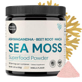 Atlantic Naturals envase frontal mostrando la mezcla y beneficios